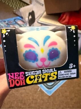 Schylling- NeeDoh- Sugar Skull Cats